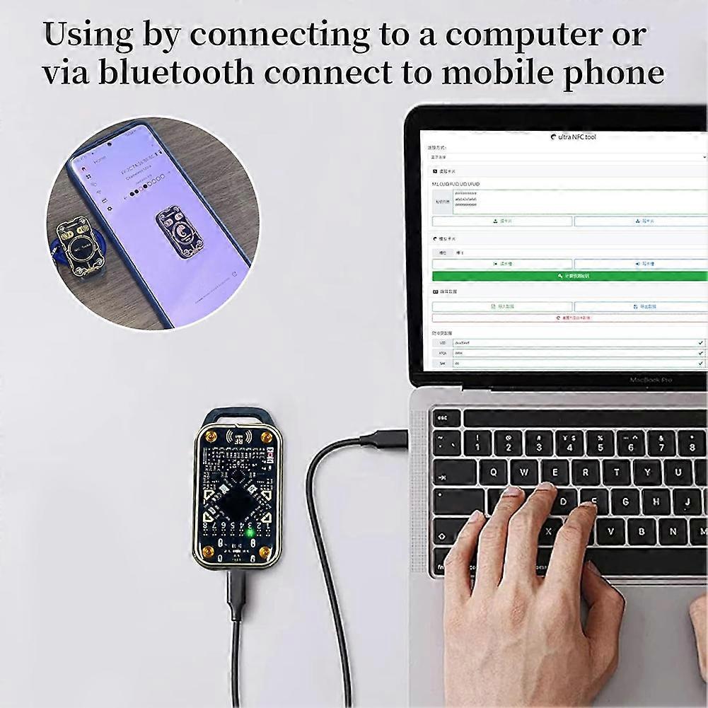 RFID Reader Writer Full Function RFID Emulator RFID Writer Copier Smart Card Duplicator Multiple ID IC Cards Replacement