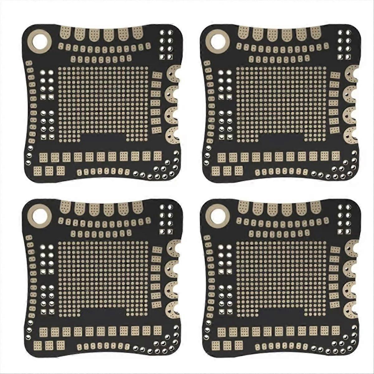 4pc PCB Welding Exercise Board Metal PCB Board For Soldering Practice