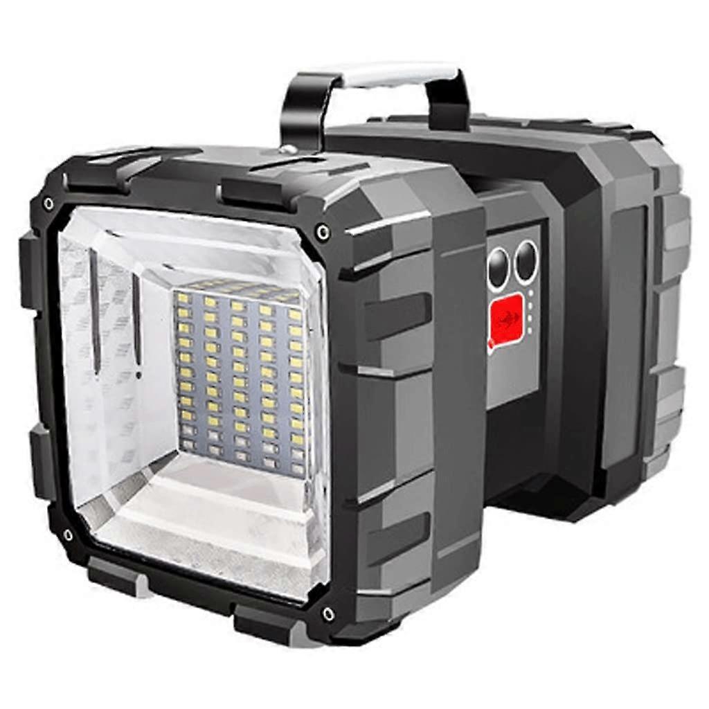 Rechargeable LED Spotlight with WideAngle Bright Illumination and LongRange Beam for Camping