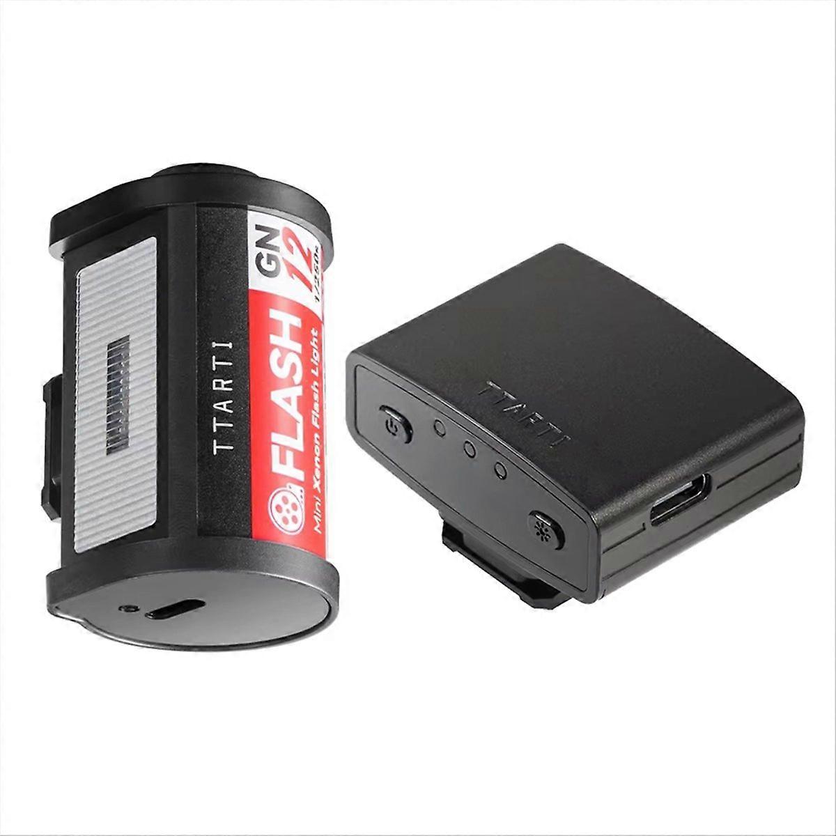 M01 Camera Flash+Wireless Trigger GN12 5600K 4-Adjustment Compatible with    Shoe for Camera