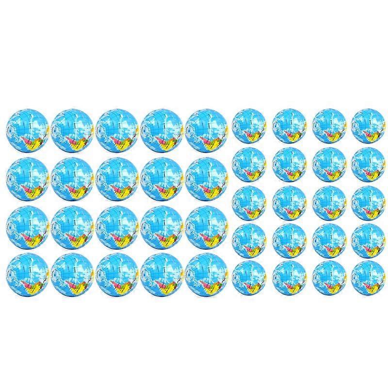 40 Pcs World Earth Stress Balls, 3 Polegadas 2,5 Polegadas Mini Espuma Stress Balls
