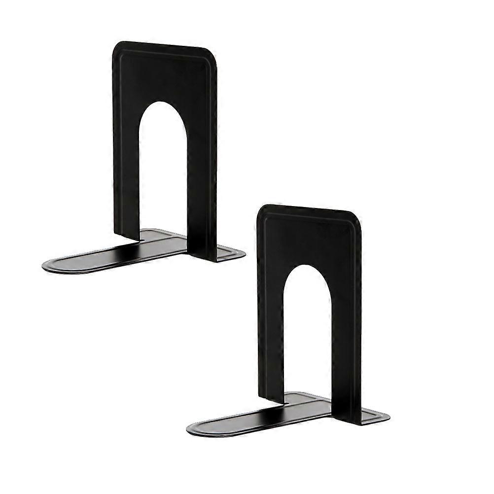 Rectangular Book Stand Bookend Book Holder for Home Decorative Library Arrangement 2Pcs