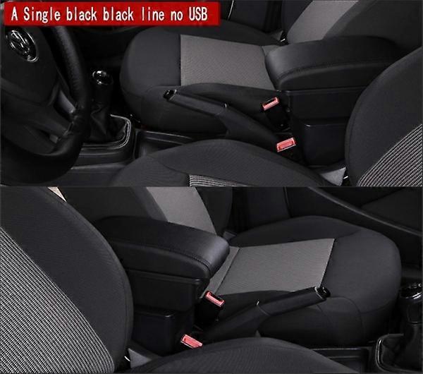 Applicable For Mitsubishi Colt Armrest Box Elbow Rest Center Console Central Store Content Storage with Cup Holder USB