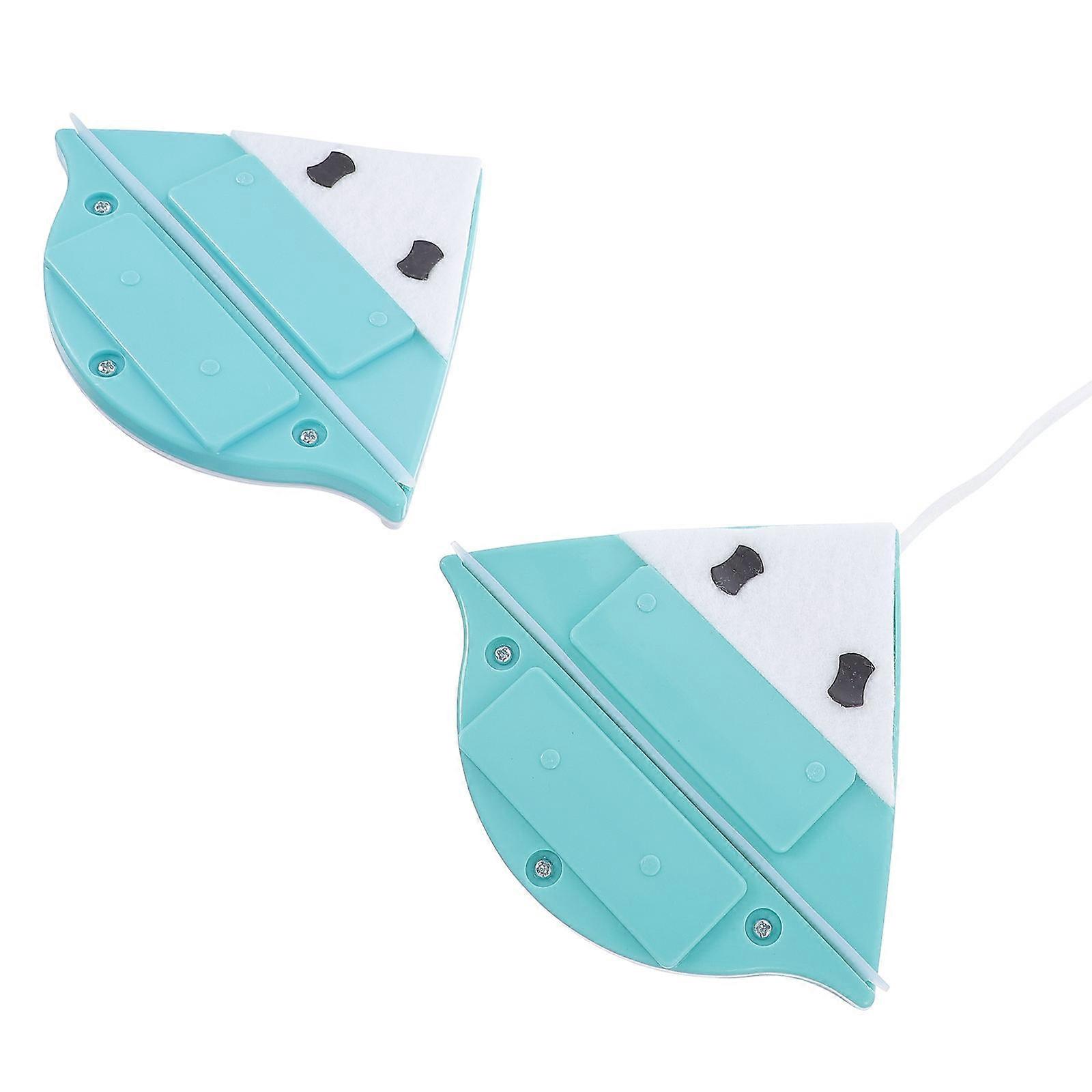 Double-Side Window Wiper Magnetic Window Cleaner for Home Use 1Pcs