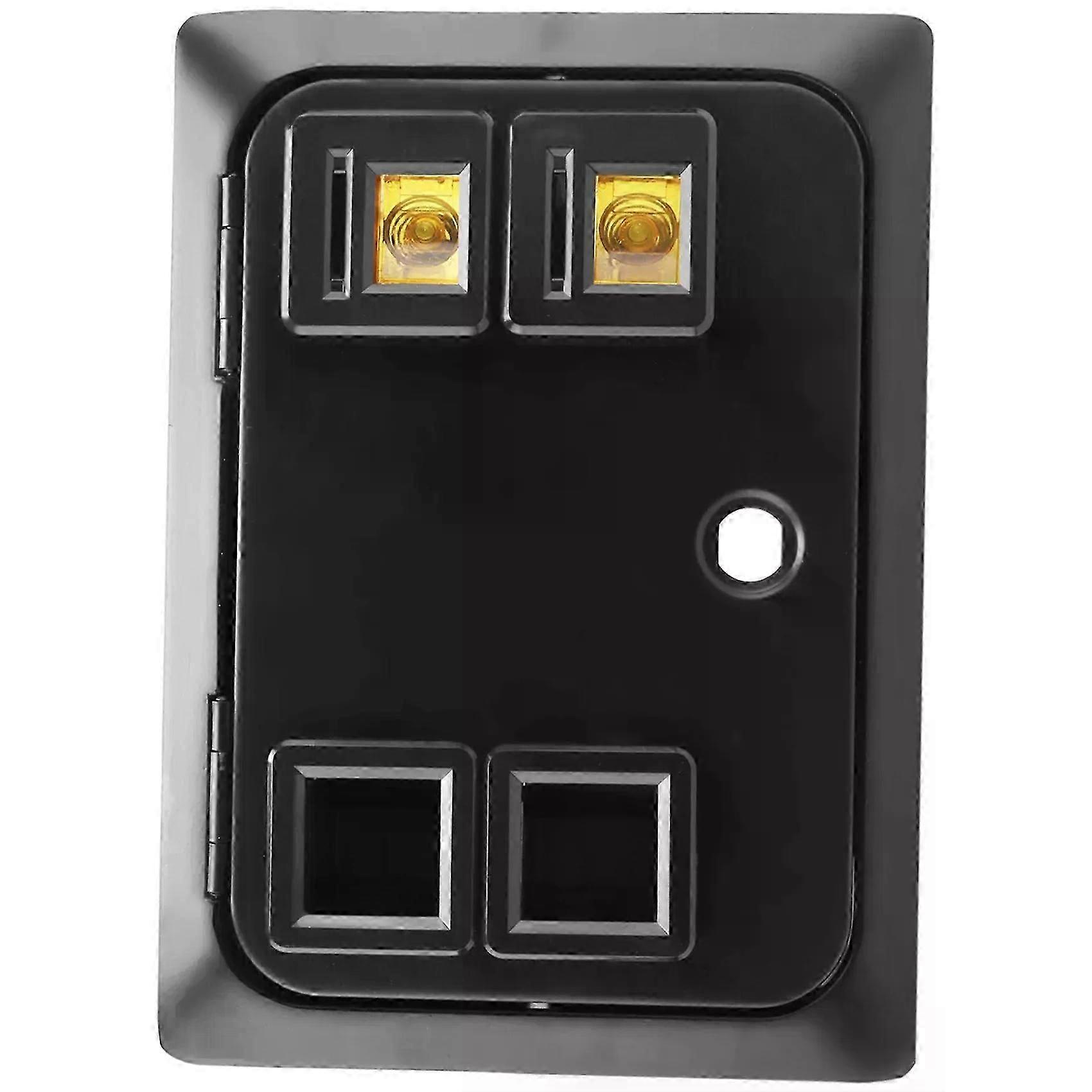Arcade Game Machine Two Entry Coin Door 2-SLOT Coin Door for Pinball Game Machine