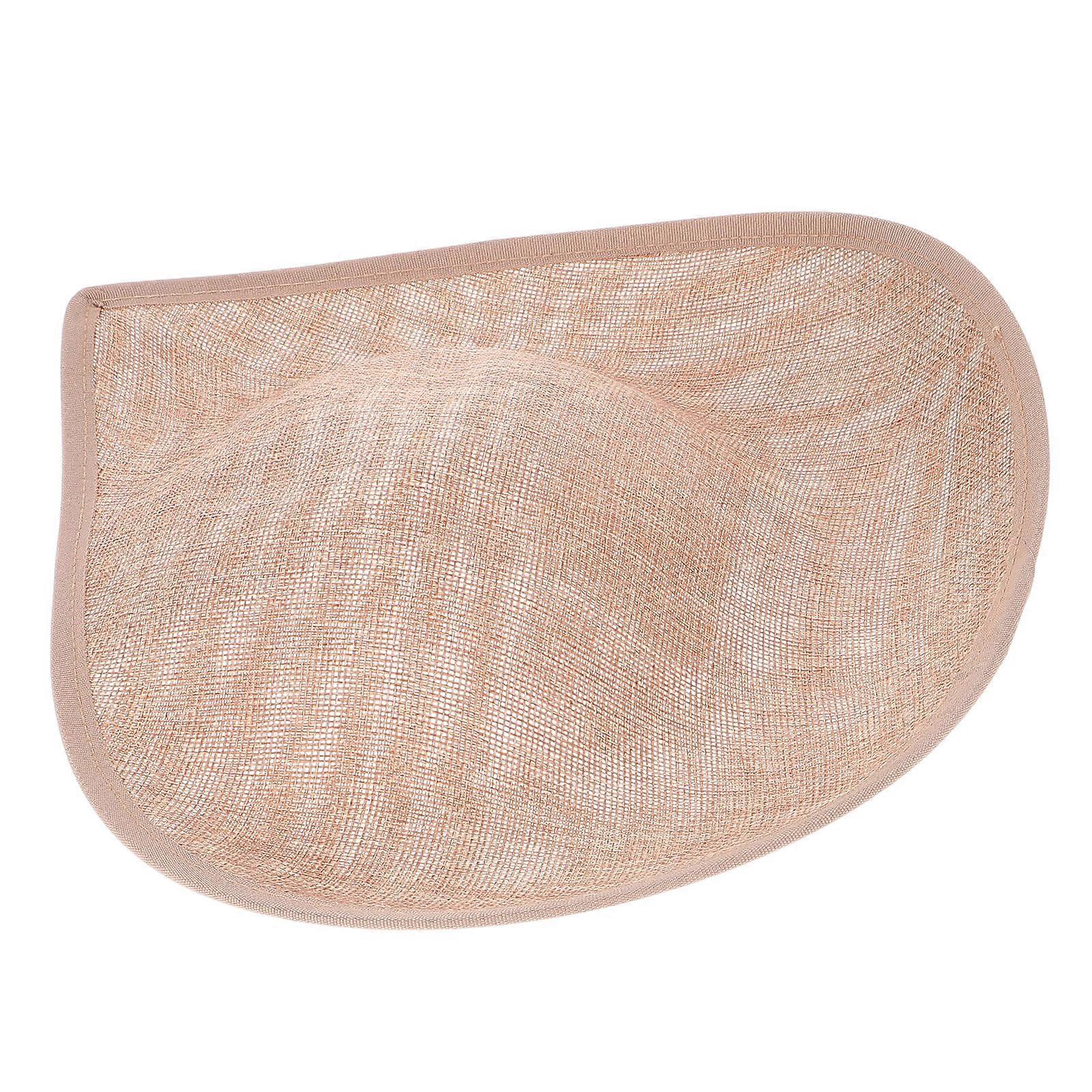 Khaki Heart-Shaped Top Hat Making Base for Supporting Use Polyester