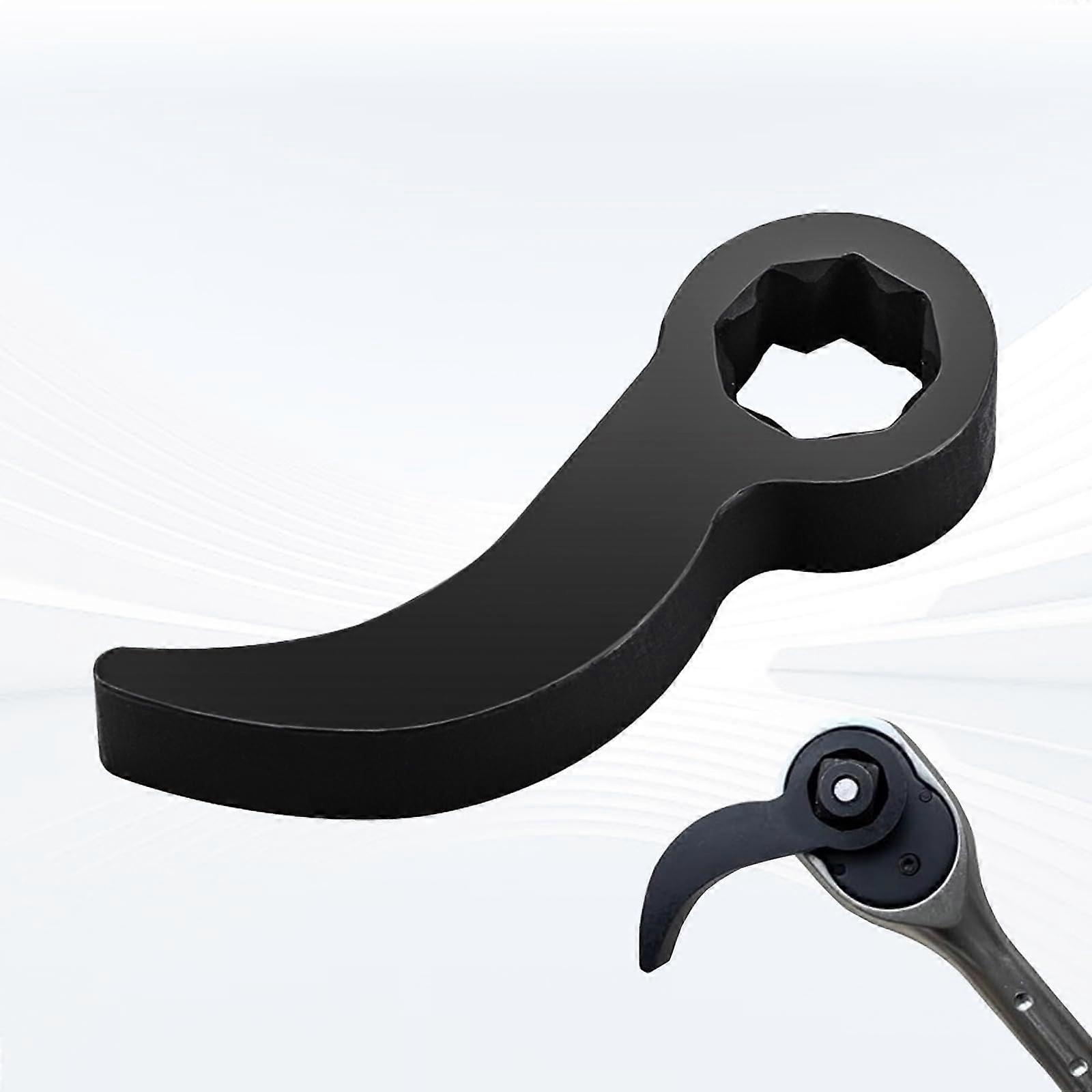 Pry Bar Wrench Adapter and Ratchet Pry Bar Attachment, 360° Swivel Head, Heavy Duty 1/2 Inch CV Axle Removal Tool