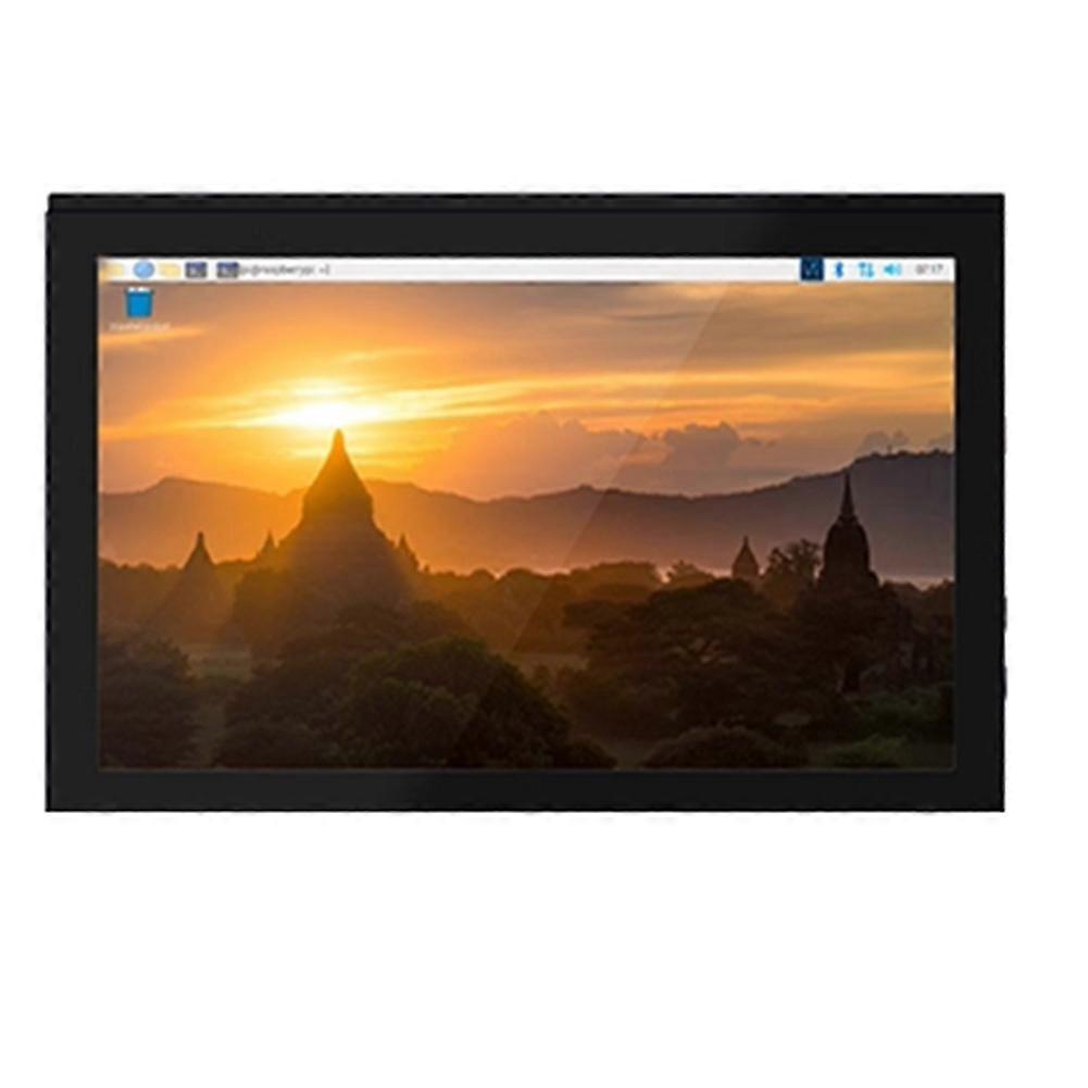 10.1 Inch 1280x800 IPS for Raspberry Pi HDMI-Compatibl Capacitive Touch Screen Raspberry Pi LCD Monitor with Hard Shell