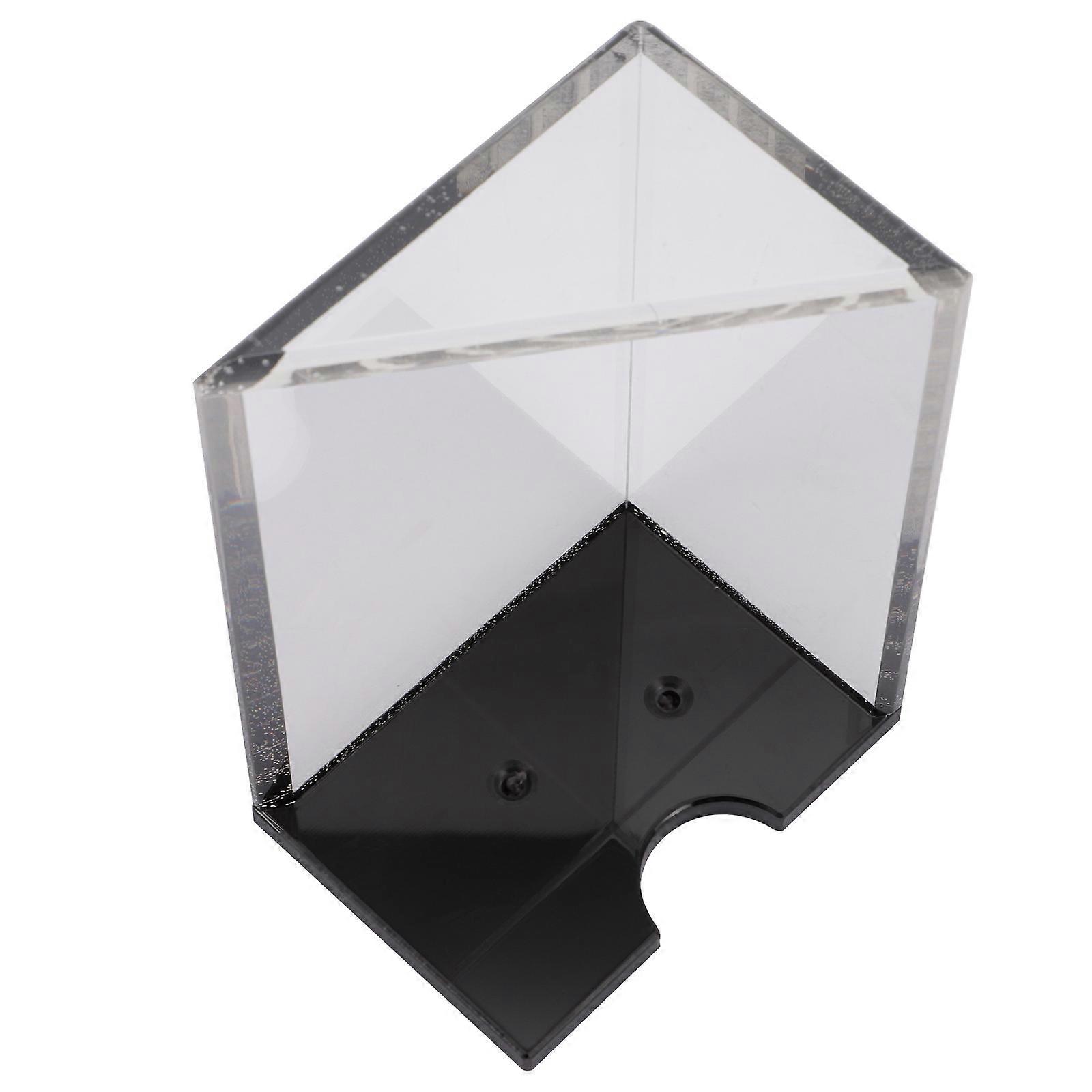 Acrylic Playing Card Storage Stand Assorted Color Lightweight Chic Organizer for Game Cards 4.5 Inches