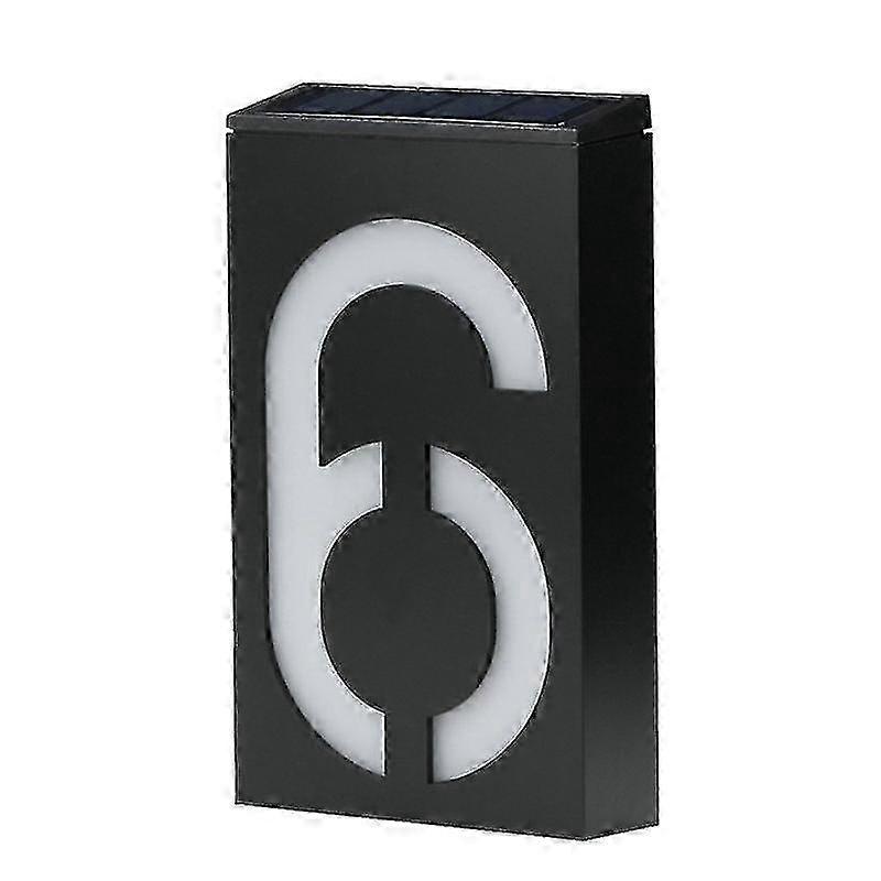 1pcs Solar Number Light-c