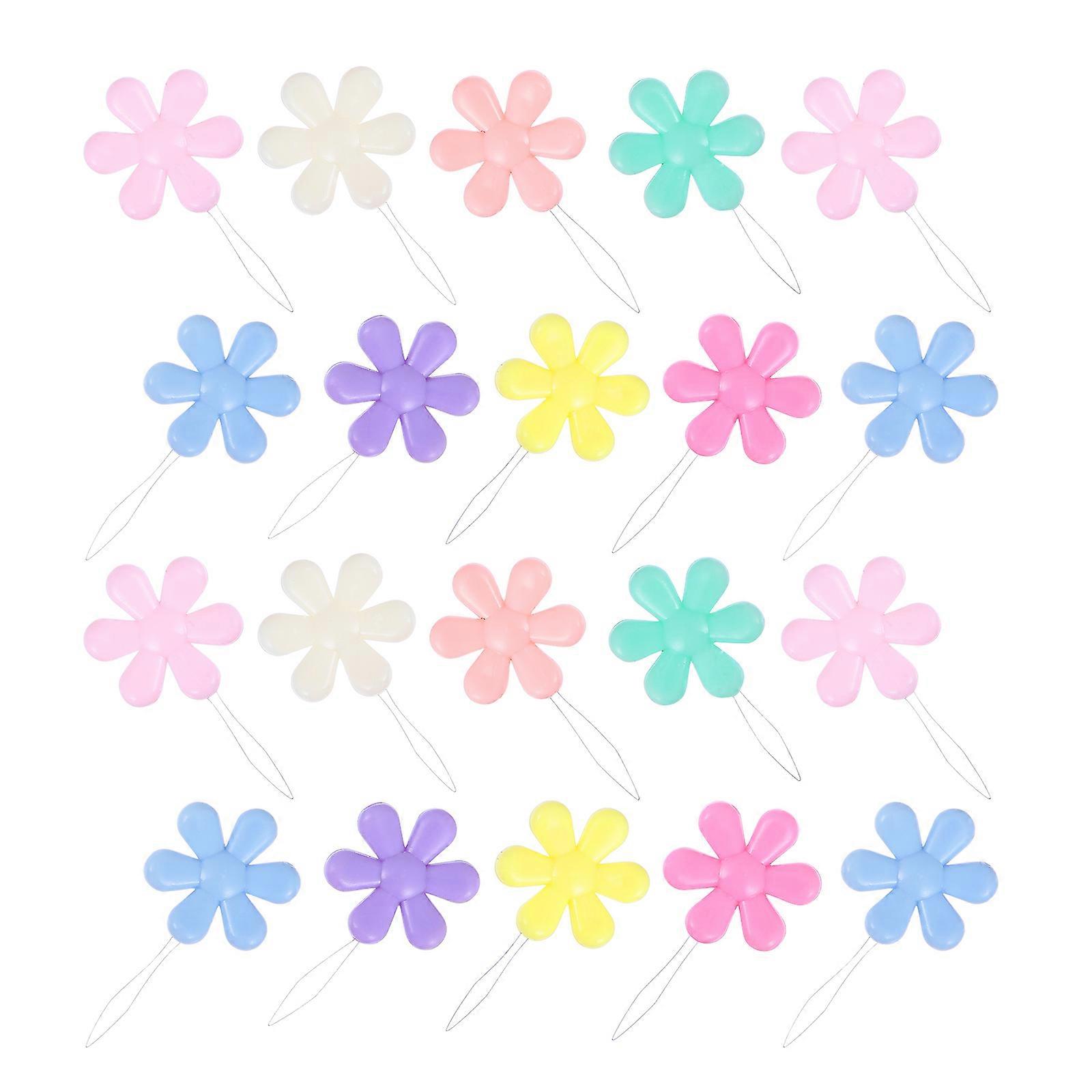 Hand Sewing Needle Threader Wire Loop for Sewing 20Pcs Plastic Tools