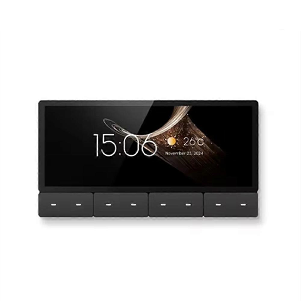 F5 6.2 Inch Android 11 Tuya Smart Control Panel Zigbee Gateway 8 Button Multi-Function with Relay Music Wall Amplifier A