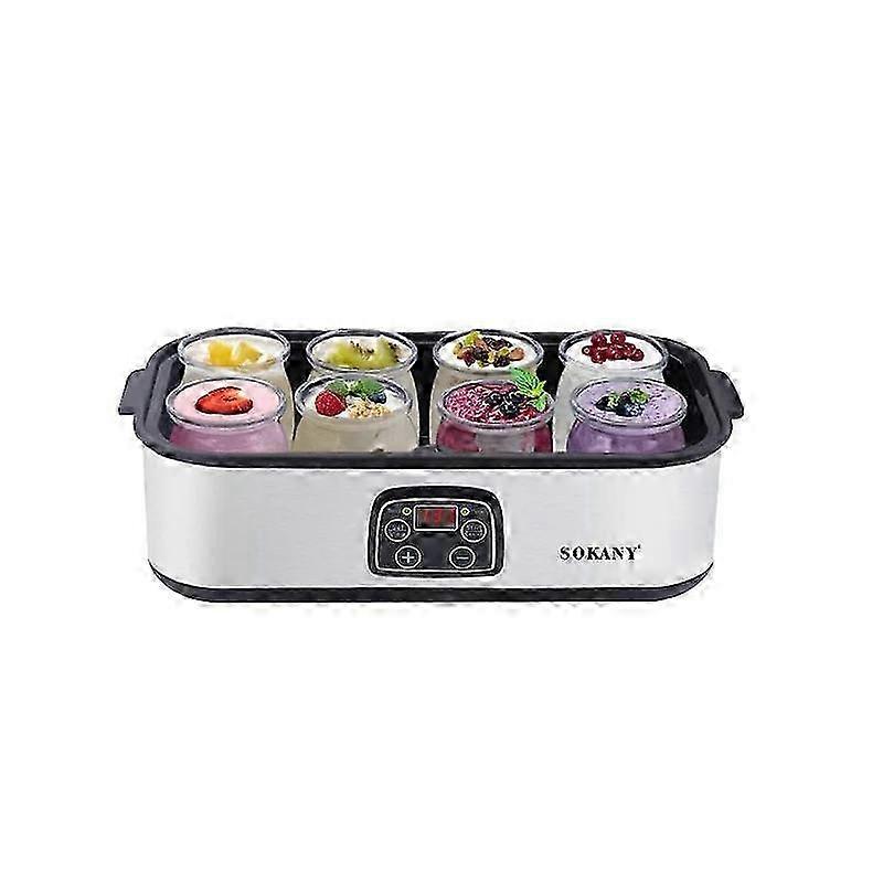 Automatic Yogurt Maker Portable Stand-alone 8-cup Yogurt with Adjustable Temperature and Time Control 2025