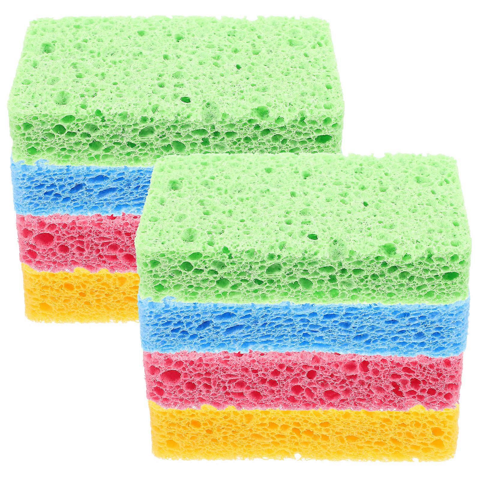 Dish Sponge 8Pcs Cleaning Sponge Scrubber for Versatile Kitchen Tasks