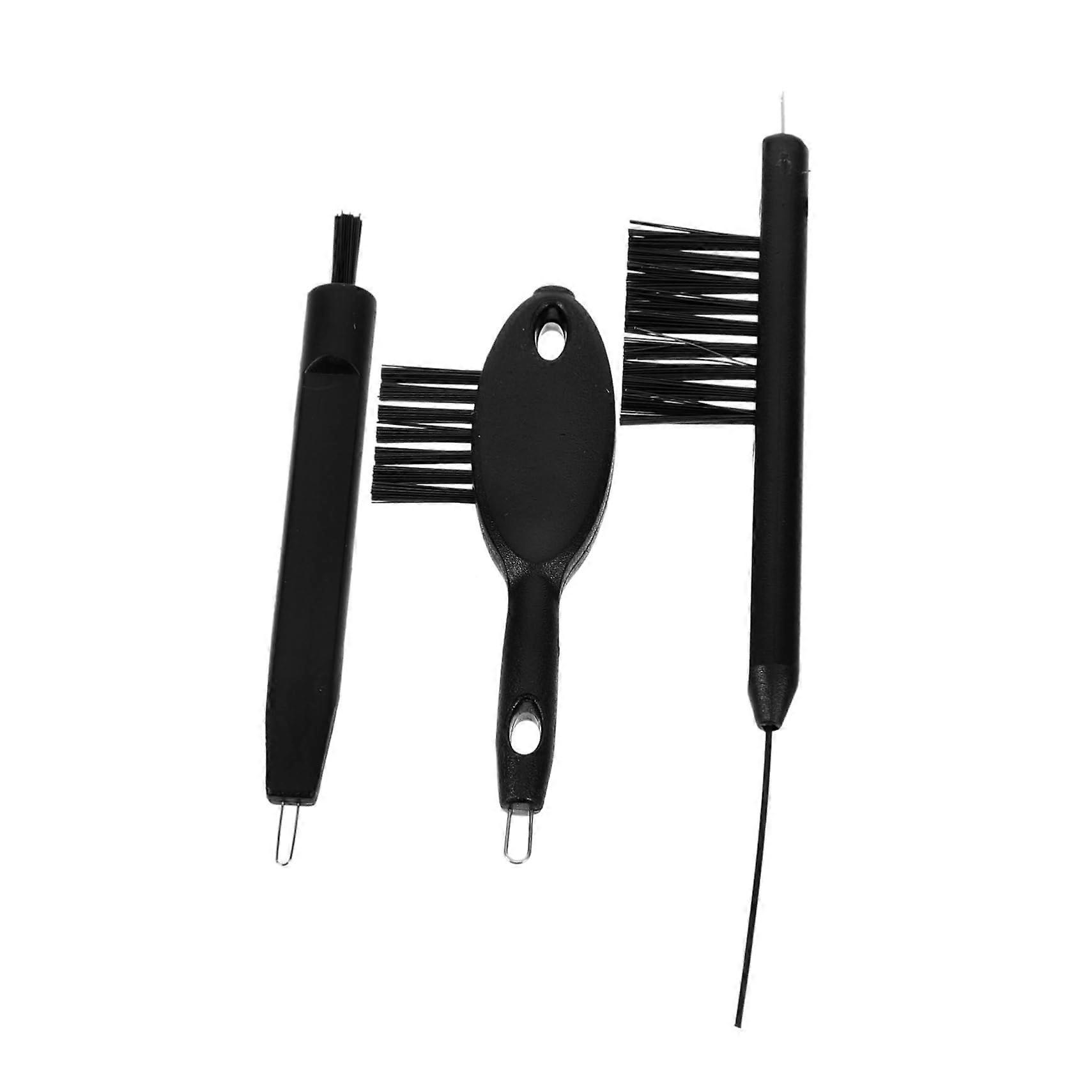 3pcs Hearing Aid Cleaning Kit with MultiFunction Brushes for Precise Tube and Vent Care