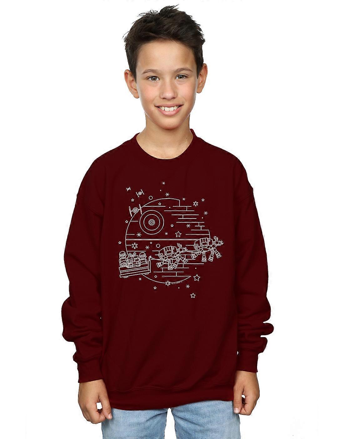 Star Wars Boys Death Star Sleigh Sweatshirt