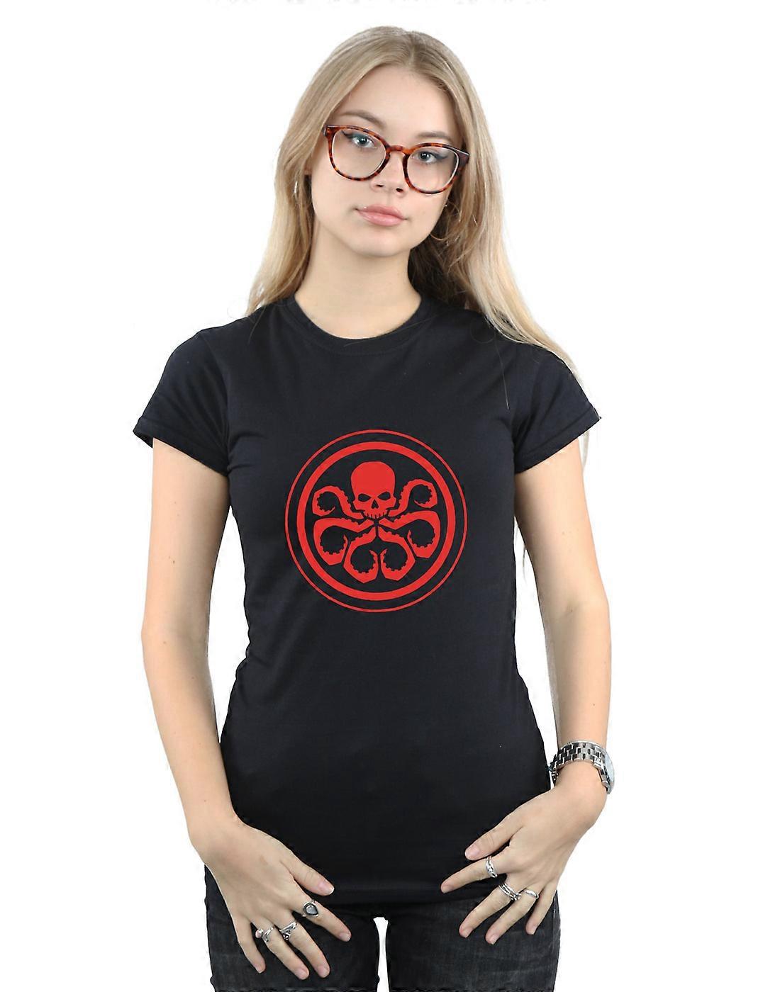 Marvel Women's Hydra Logolu T-Shirt