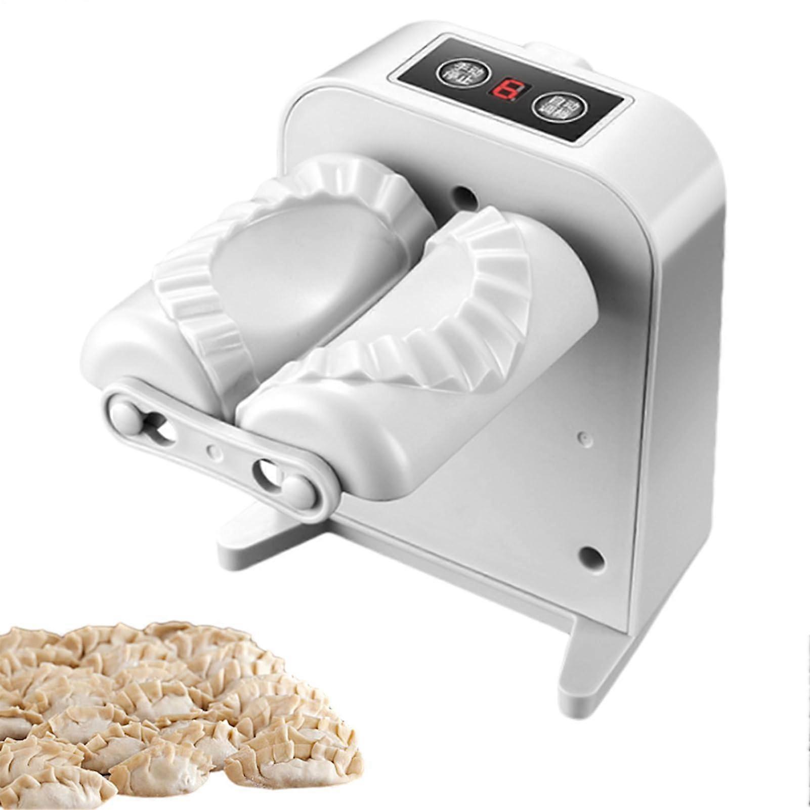 Electric Dumpling Maker with USB Charging, Automatic Dough Wrapper for Empanada Ravioli