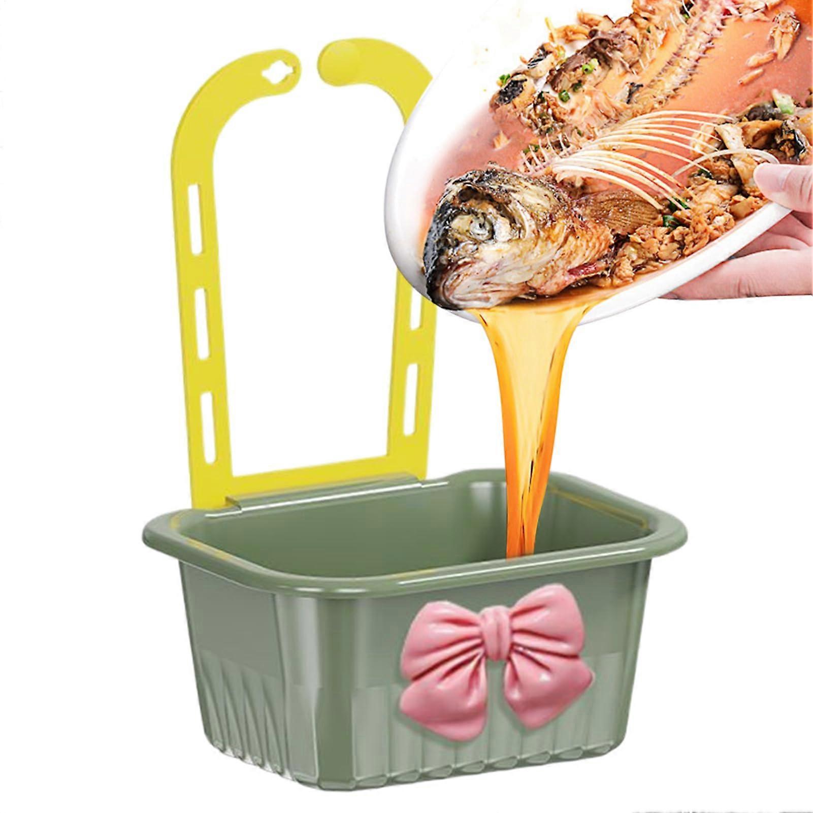 Sink Strainer Basket with Advanced Straining | FaucetMounted Organizer for Rapid Drainage and SpaceSaving Use