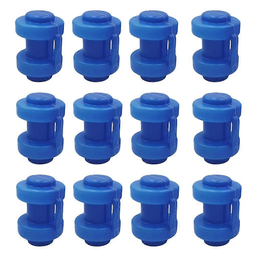 Trampoline Rod Caps Set 12 Pack Protective End Covers Universal Safety Fit Replacement