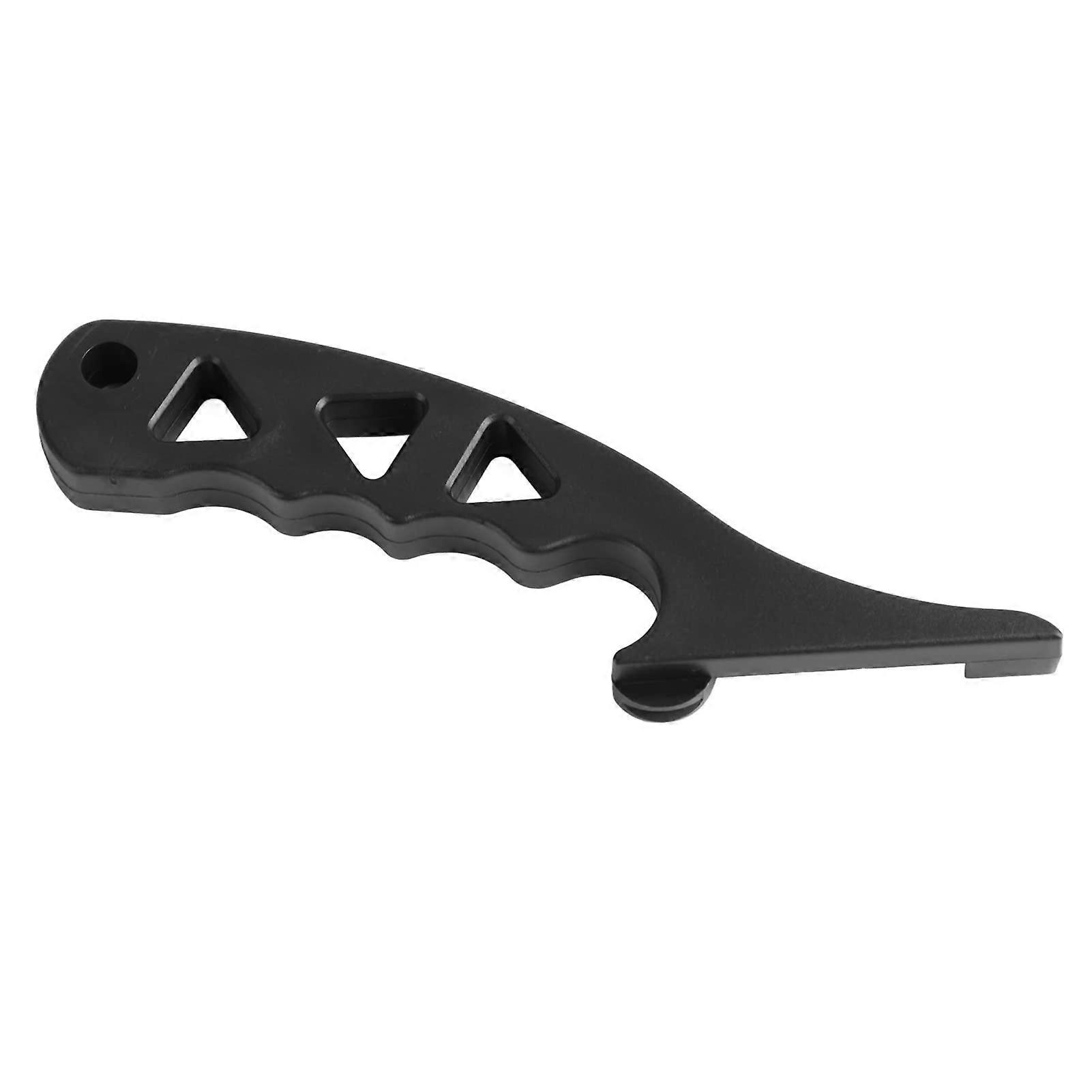 Guitar String Stretcher for Accurate Tuning with Durable Plastic Build and Elegant Black Finish