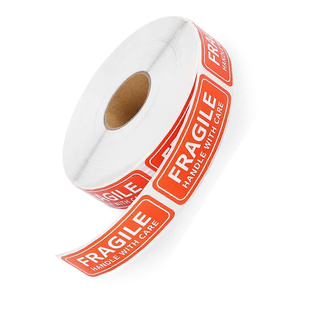 Fragile Stickers Roll Handle With Care Labels for  Boxes Easy Peel Durable Adhesive