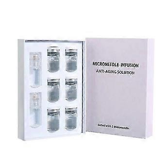 Micro Infusion System for Face, Micro Needling Infusion Kit, Micro Infusion System for Face, Anti-Ageing & Smooth Wrinkles Facial Serum(2+6)