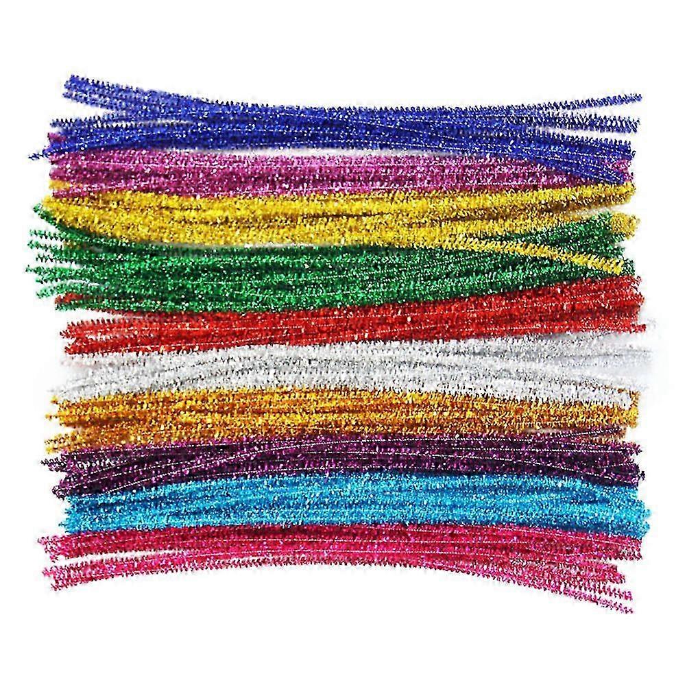 Creative Art Glitter Bendable Sticks for DIY 200Pcs Assorted Colors