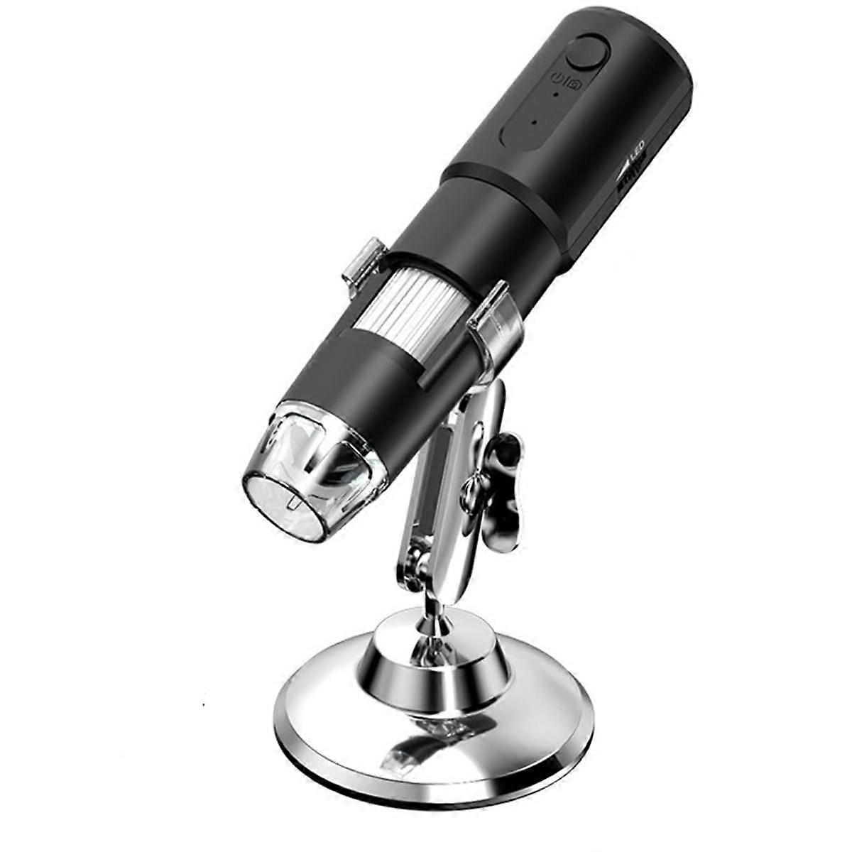 1000X USB Digital Microscope with LED Lights, 3 in 1 TypeC Electronic Microscope 360° Stand