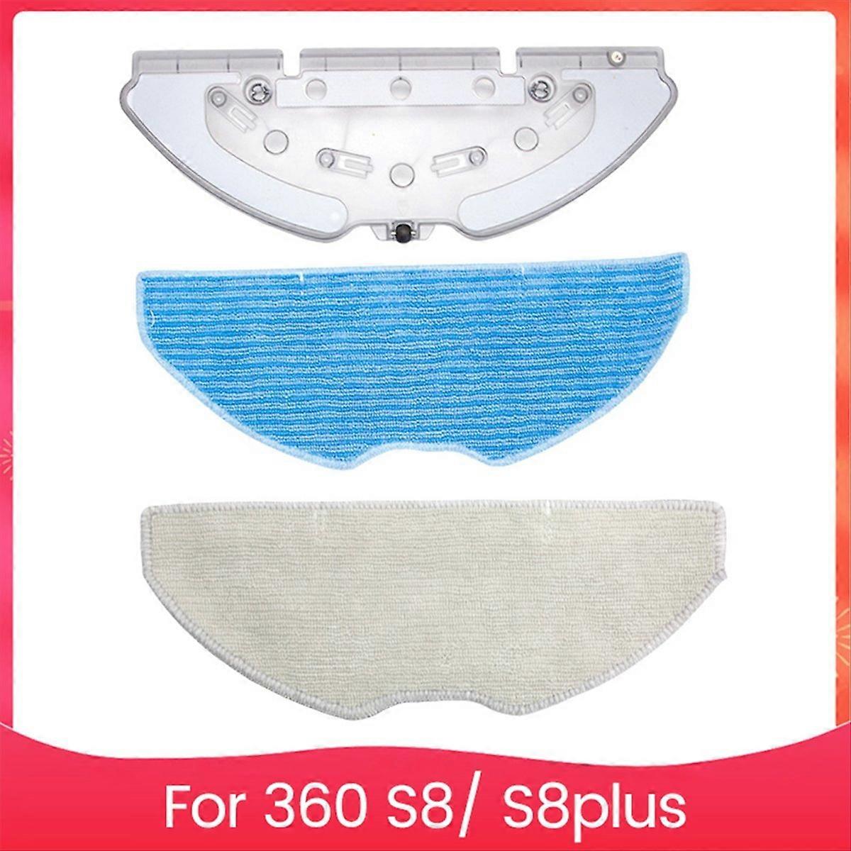 3PCS Mop Cloth Holder and Mop Cloth Kit for 360 S8 S8plus