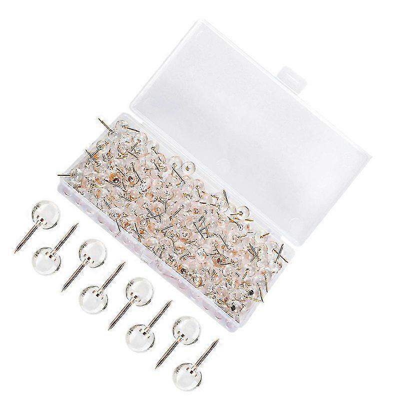 Multi Function Thumbtacks Convenient Pushpins Map Marking Office Use 2.00x0.95x2.00cm 100Pcs