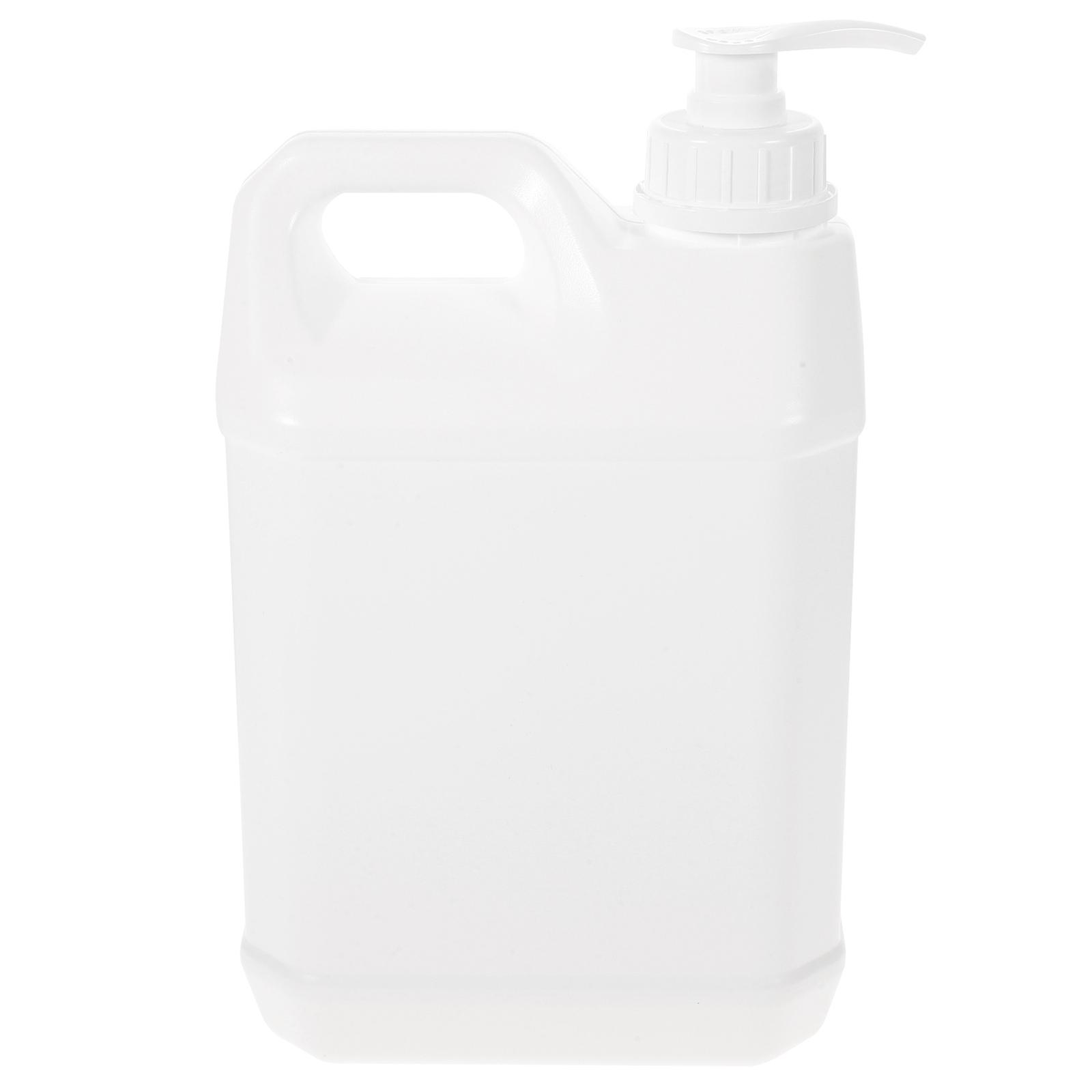 Bottle with Pump Sterilization Liquid Container for Storage 2.5L Refillable
