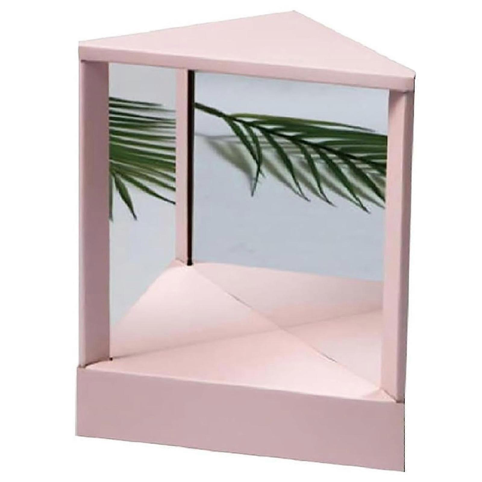 Fixed Non Reversing Mirror Triangular True Mirror for Authentic View