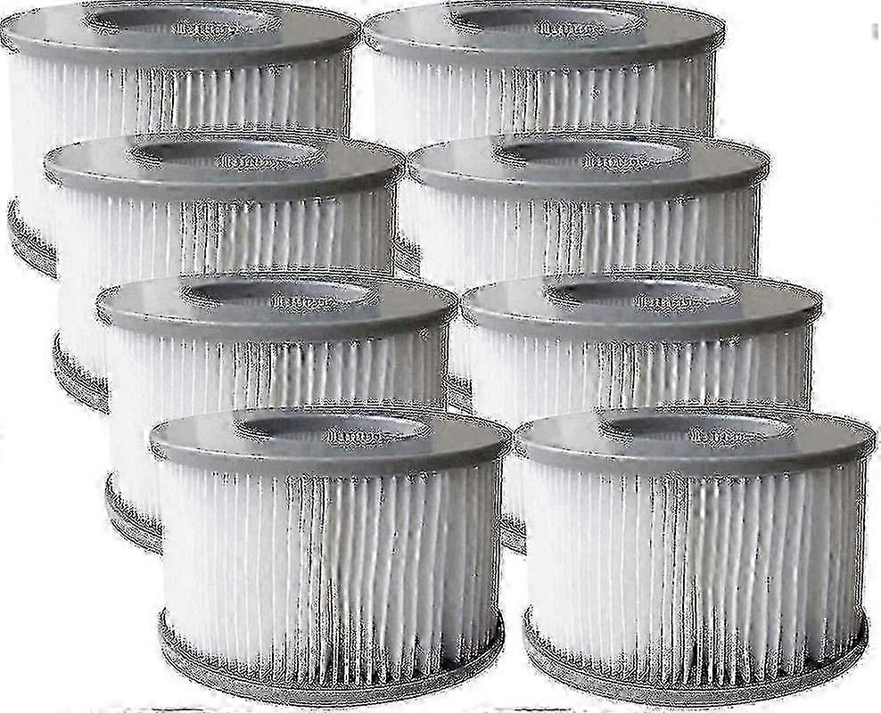 Replacement filter for MSPA inflatable pool, 8 cartridges pack