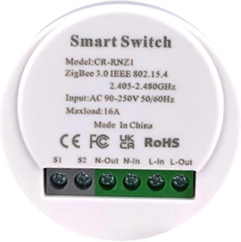 Tuya ZigBee Smart Light Switch Module, Voice Control Compatible