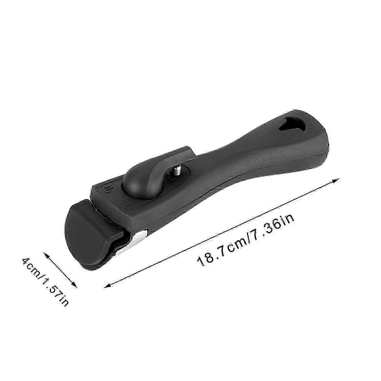 Universal Replaceable Pot Handle Compatible with Djiypn - Removable, Non-stick, Black Plastic for Home, Camping