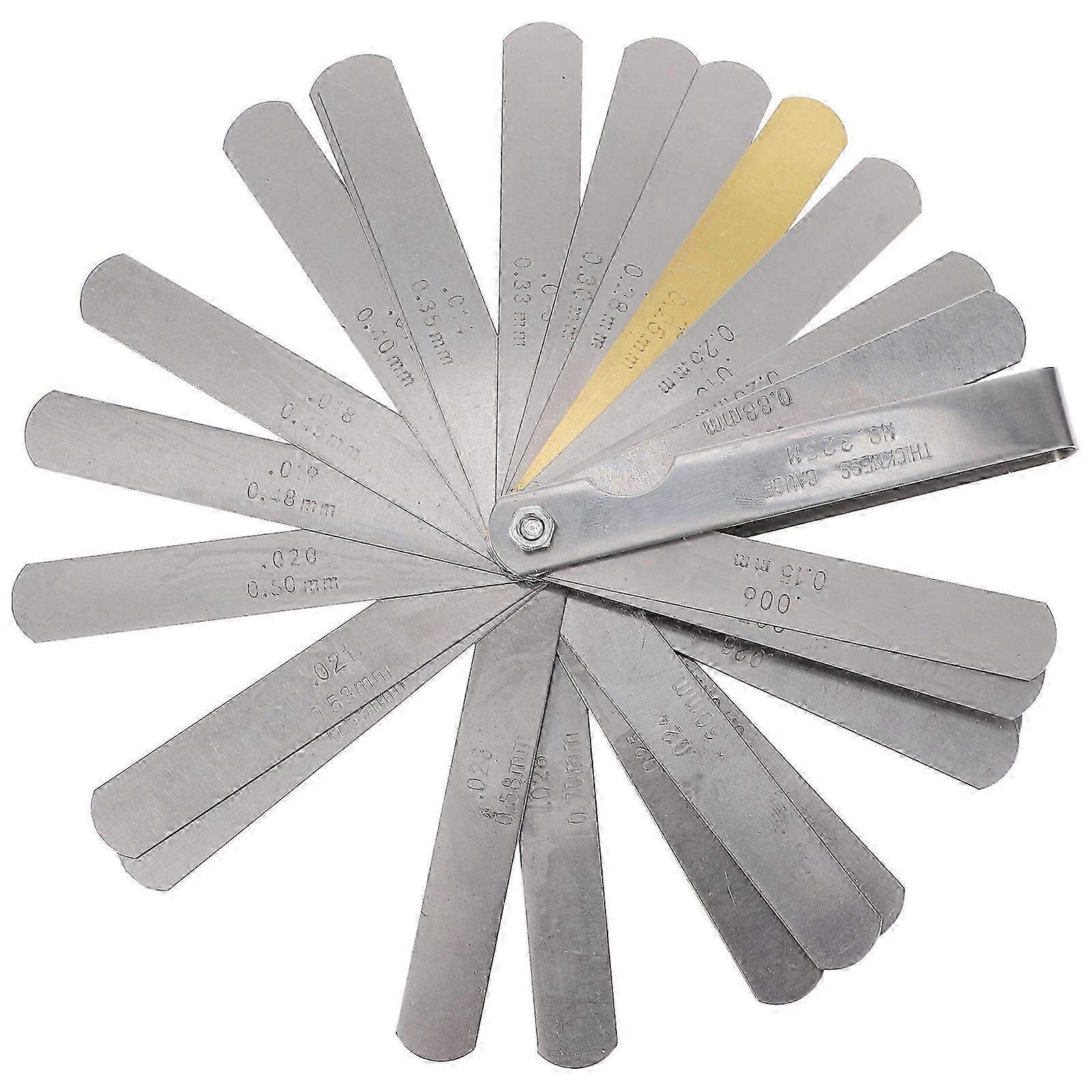 1 Set Precise Feeler Gauge Thickness Gap Measuring Tool