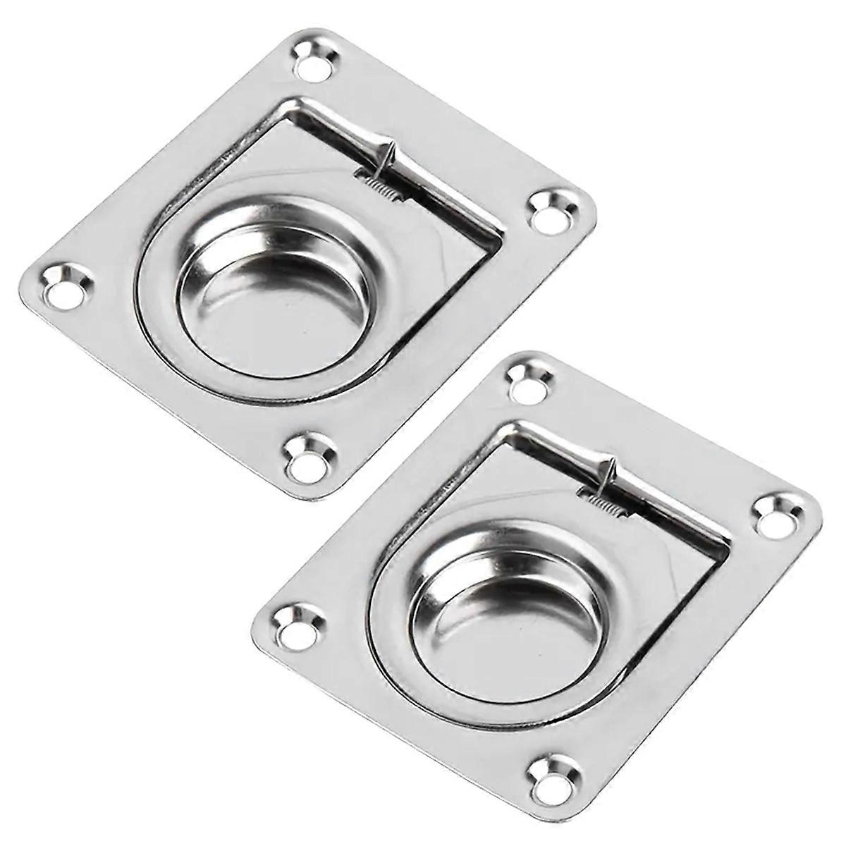 Stainless Steel Locking Pull Ring Handle and