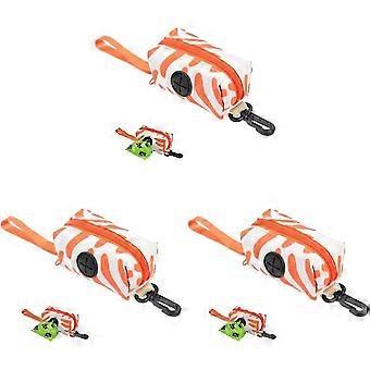 3pcs Outdoor Bag Dispenser Convenient Dog Bag Holder Portable Bag Container Bag Accessory,zxl
