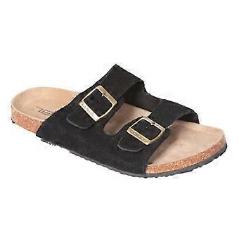 Animal Womens/Ladies Leather Casual Sliders