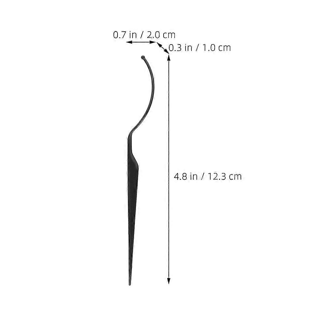 False Eyelash Displaying Sticks Acrylic Holder for Reusable Use 6Pcs