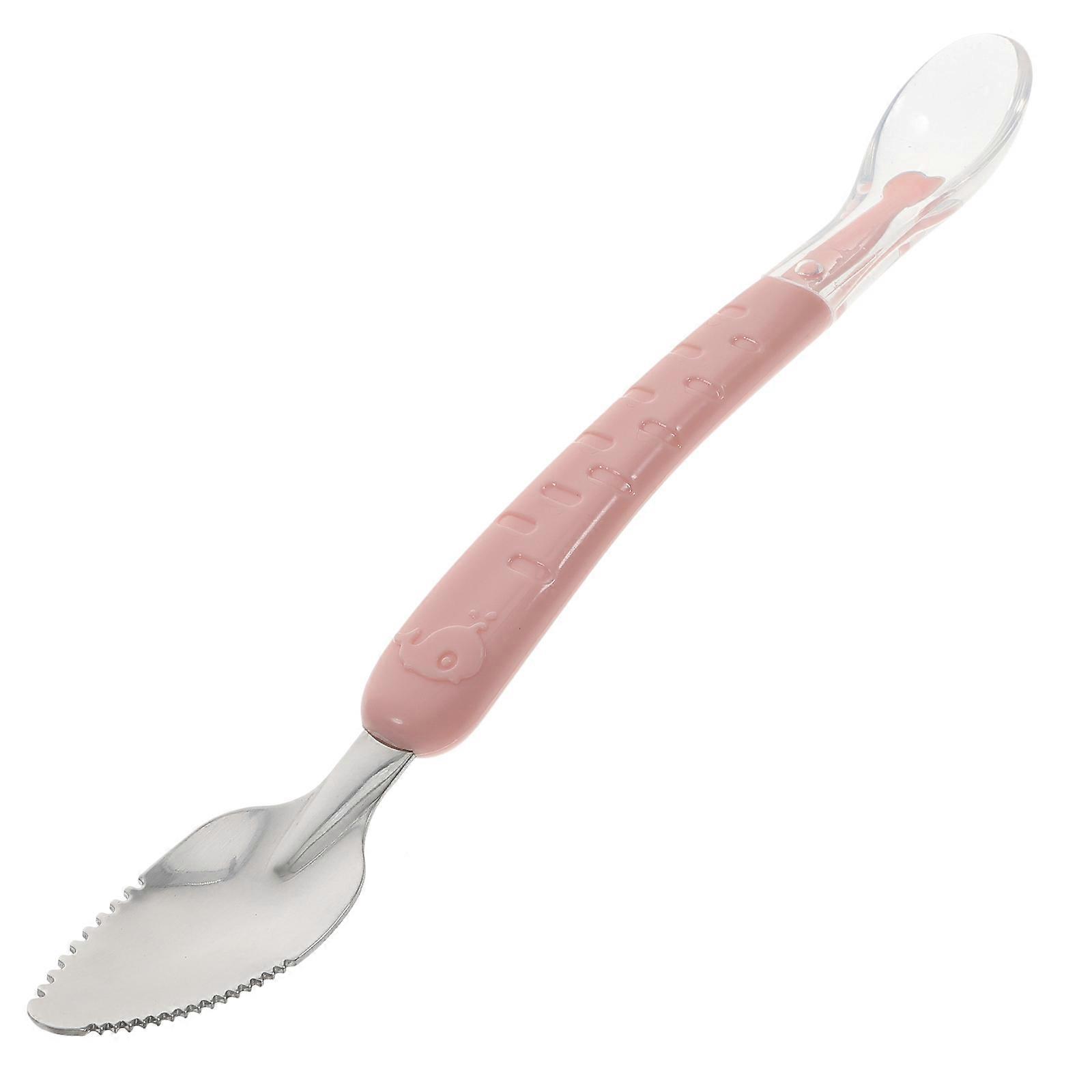 Scraping Spoon Zigzag Spoon Double-headed Spoon Infant Feeding Tool