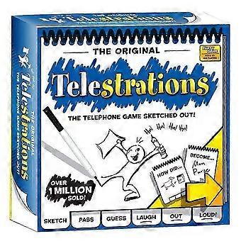 Telestrations Board Game for 4-8 Players, Hilarious Drawing and Guessing Fun for UK Parties_4