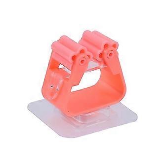 Mop Rack Accessori per il bagno Rack di stoccaggio a parete Gancio portaoggetti Portascopa Dietro la porta/parete Strumenti di stoccaggio da cucina (8 pezzi)