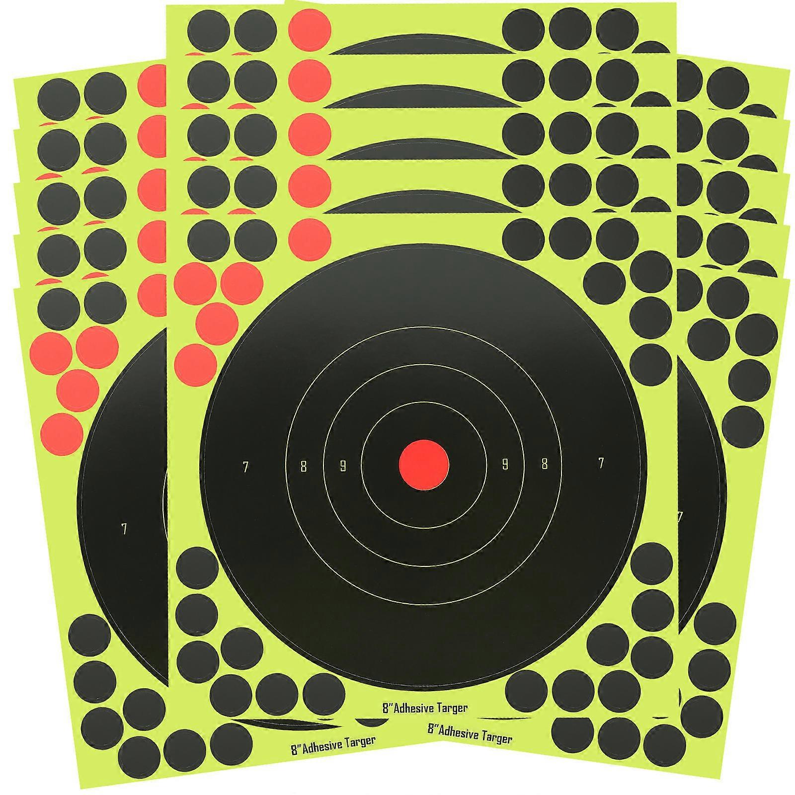 Self Adhesive Target Papers Stickers for Practice Training with 25Pcs Pack