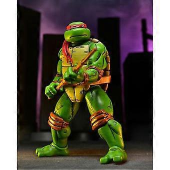 Figuurtje - NECA - Donatello - Teenage Mutant Ninja Turtles (Mirage Comics) - 18 cm - Groen/Geel