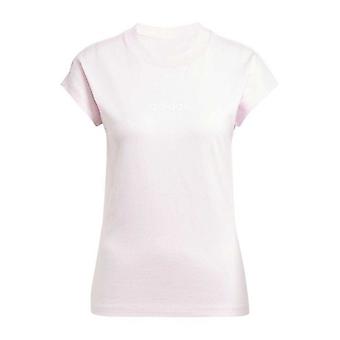 Adidas Dame/Dame Linear Bomuld T-shirt