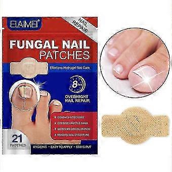21pc Antifungal Nail Repair Patches for Healthy Nails, Waterproof & Easy to Use