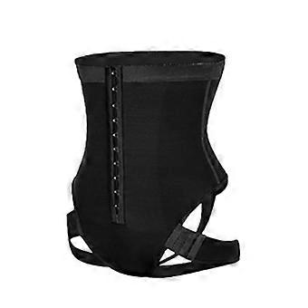 Manschette Bauchtrainer Weibliche außergewöhnliche Shapewear 2-in-1 Hüfthebehose mit hoher TailleL)