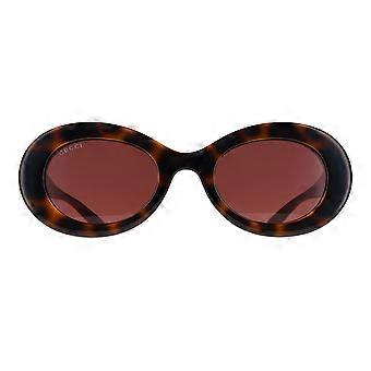 Gucci Sunglasses GG2026S 002 Havana Brown Red